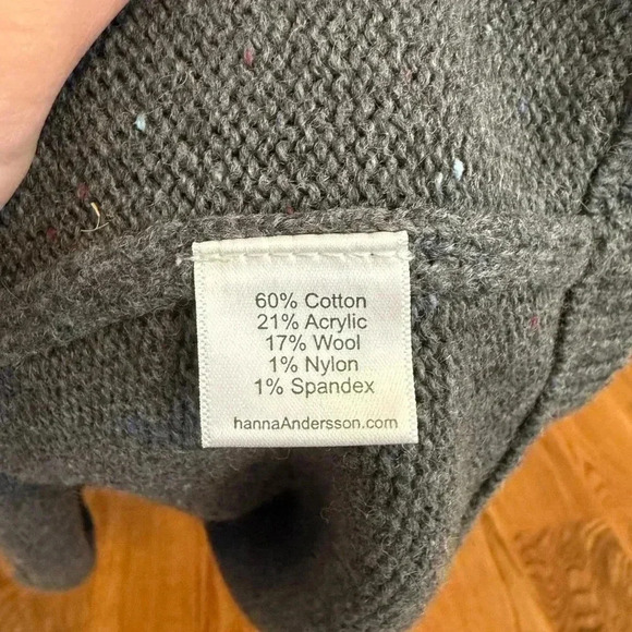 Hanna Andersson Fair Isle Sweater Dress size 8 (130 cm) - Picture 6 of 8